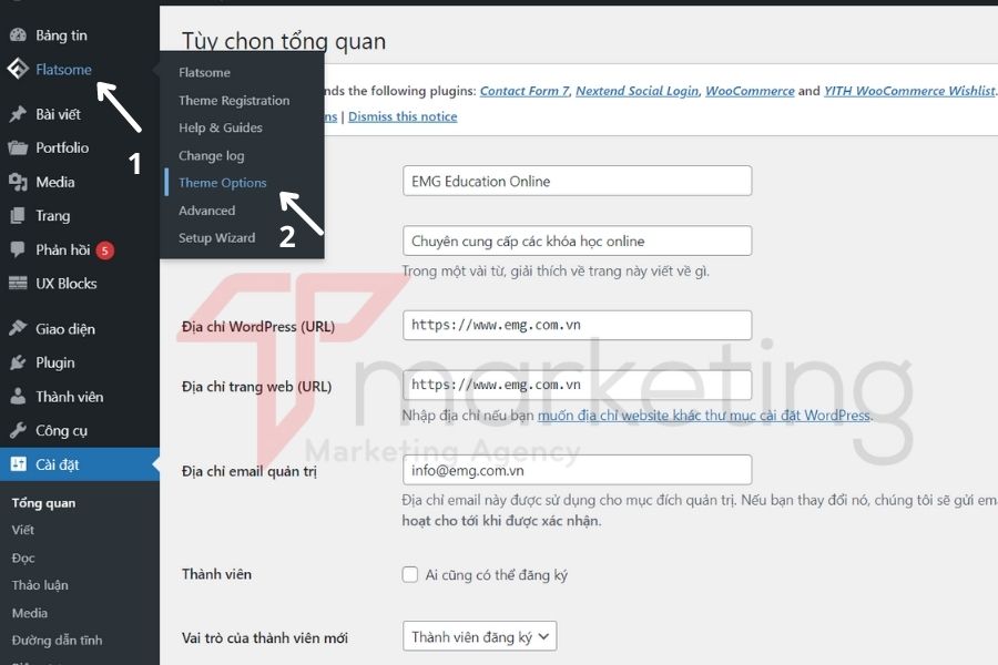 Hướng dẫn Sử dụng Theme Flatsome cho Người mới Bắt Đầu 7 sử dụng theme flatsome